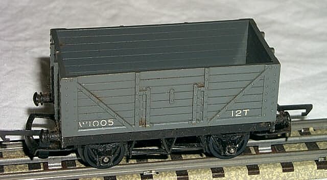 TRIANG T172 TT GAUGE BR GREY LOW SIDED WAGON B9325 BOXED