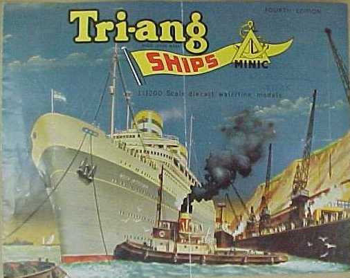 Triang Minic Ships 1962 SS United States Poster Leaflet Advert Shop Display Sign 